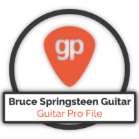Bruce Springsteen Guitar - Guitar Pro FIle